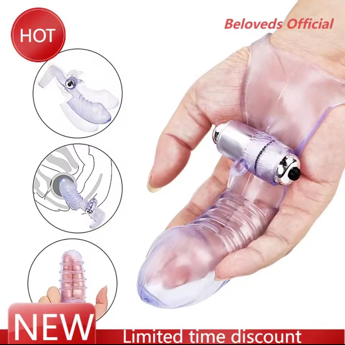 G Spot Massage Finger Sleeve Vibrator Clit Stimulate Female Masturbator Sex Toys for Women Sex Shop Adult Products 18