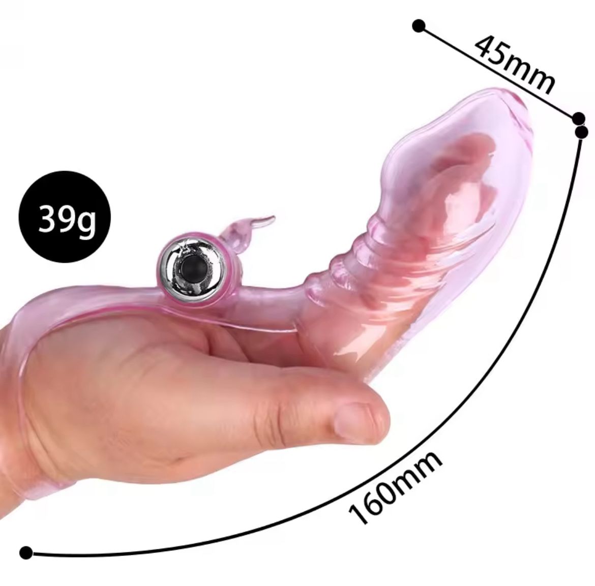 G Spot Massage Finger Sleeve Vibrator Clit Stimulate Female Masturbator Sex Toys for Women Sex Shop Adult Products 18
