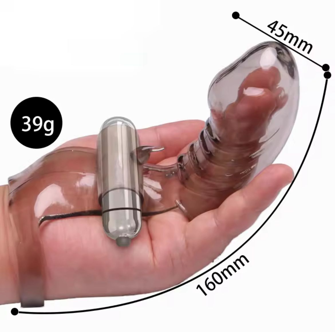 G Spot Massage Finger Sleeve Vibrator Clit Stimulate Female Masturbator Sex Toys for Women Sex Shop Adult Products 18