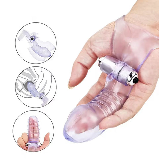 G Spot Massage Finger Sleeve Vibrator Clit Stimulate Female Masturbator Sex Toys for Women Sex Shop Adult Products 18